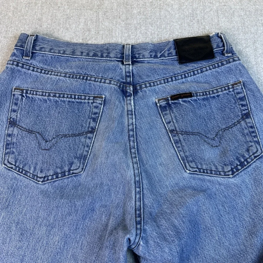 Harley-Davidson Jeans Mens Size 32x30 Relaxed Fit Straight Leg‎ Light Wash Denim